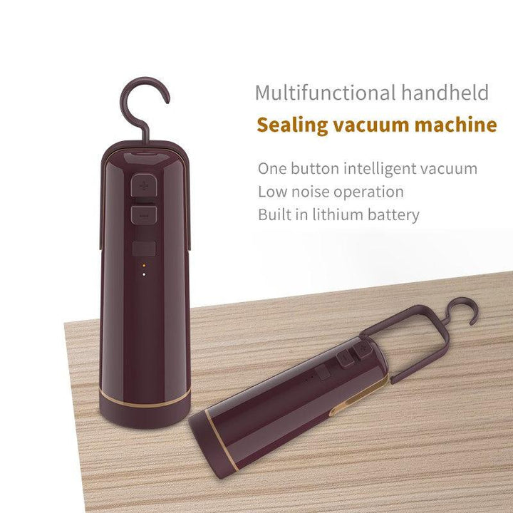 4 In 1 Portable Electric Vacuum Sealer Pump For Vacuum Storage Bags Kitchen Gadgets - Trendha