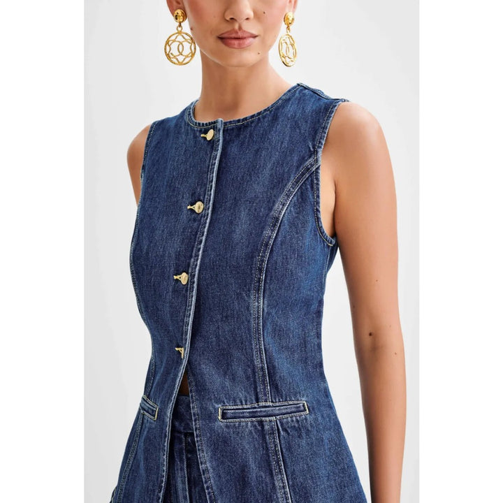 Denim 2-Piece Summer Set