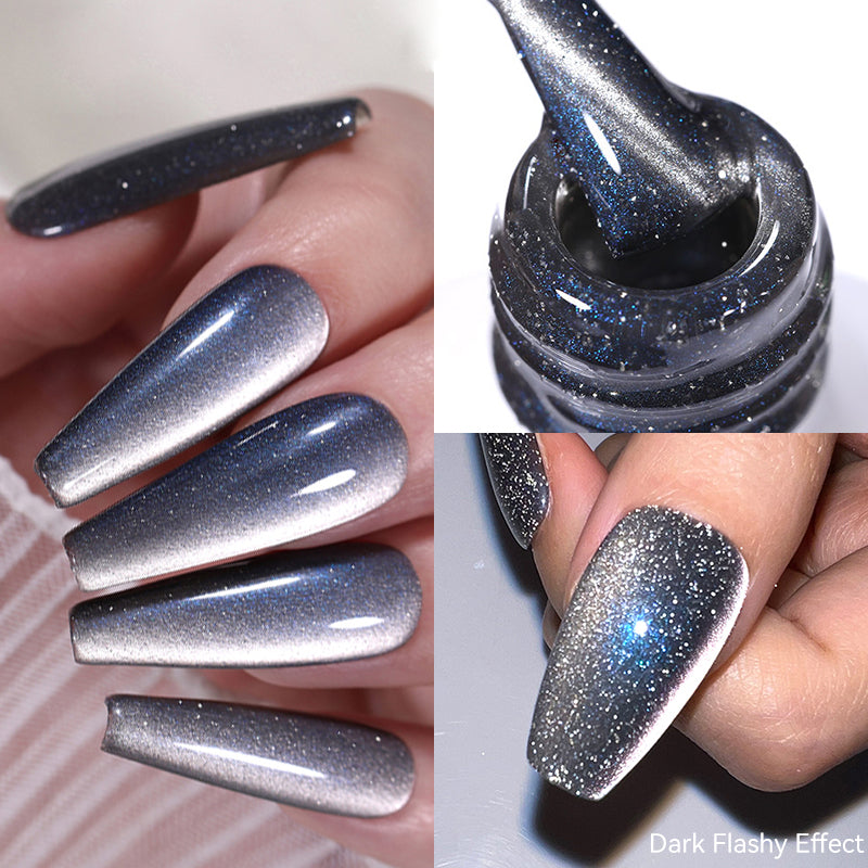 10ML Reflective Moonlight Cat Magnetic Gel Nail Polish