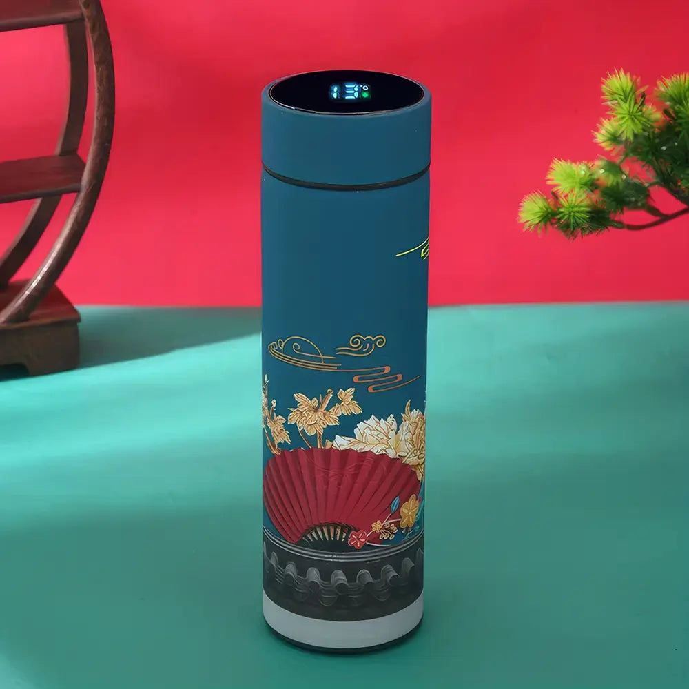 Chinese Style Retro Smart Thermal Water Bottle