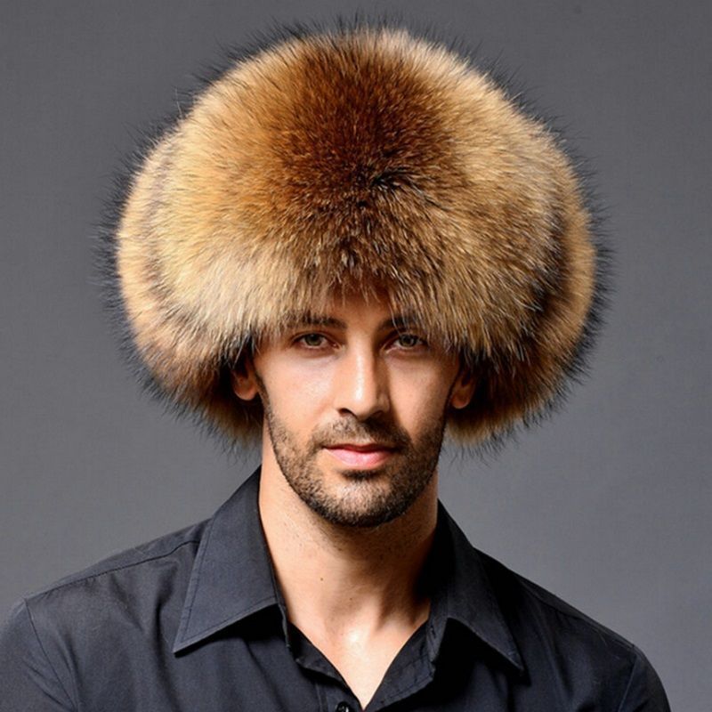 Locomotive Ushanka Men's Winter Thickened Outdoor Cold-proof Earmuffs Hat