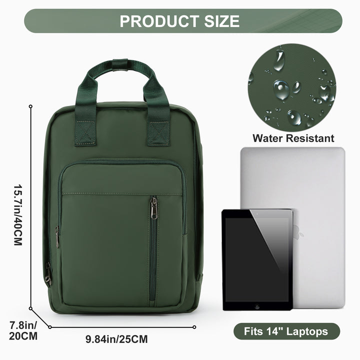 Waterproof Multi-Function Travel Backpack with USB Charging Port