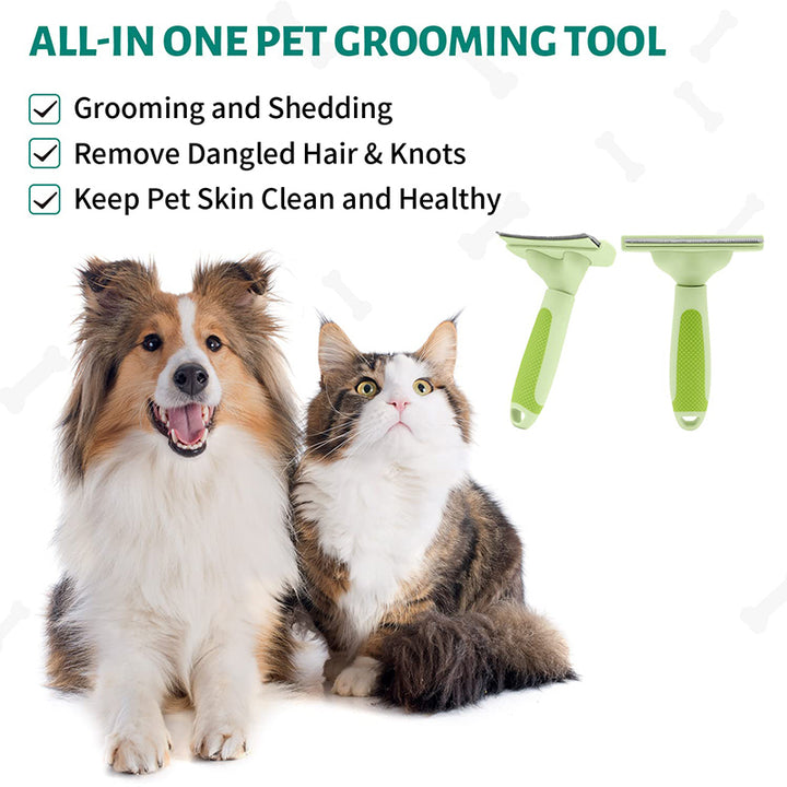 Ergonomic Pet Grooming Brush