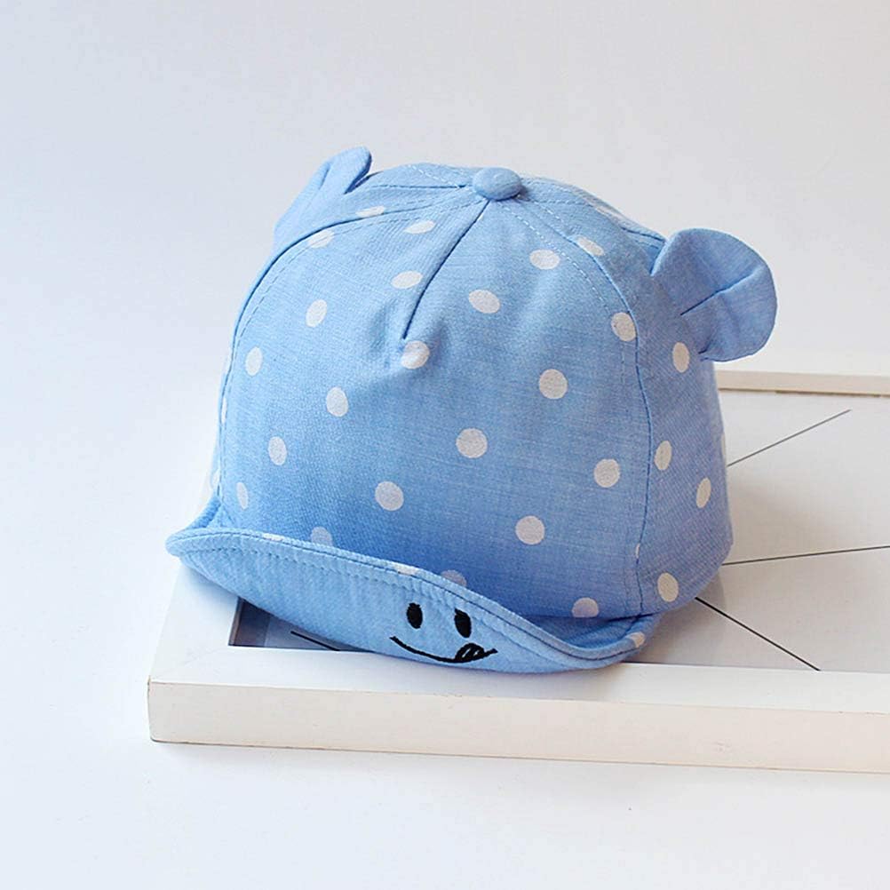 Cute 3D Ear Animal Cotton Sunhat for Toddlers