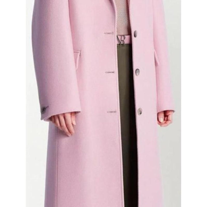 Chic Long Sleeve Single Breasted Blazer Trench for Women
