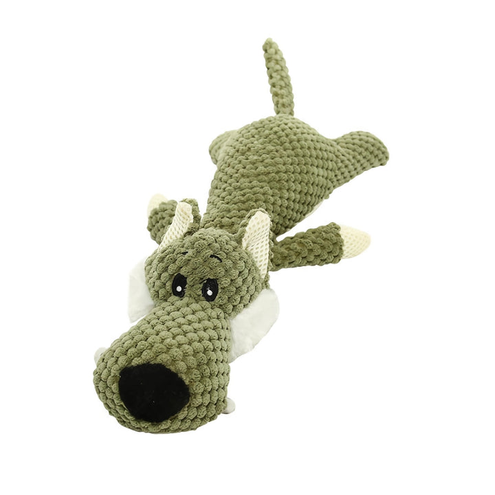 Plush Squeaky Puppy Dog Chew Toy