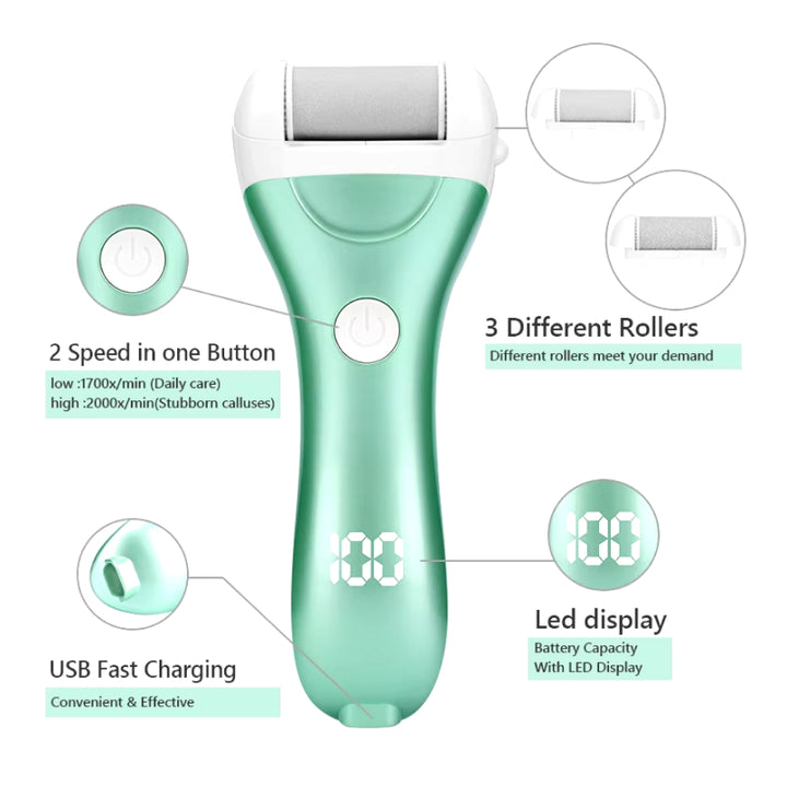 USB Rechargeable Electric Foot File