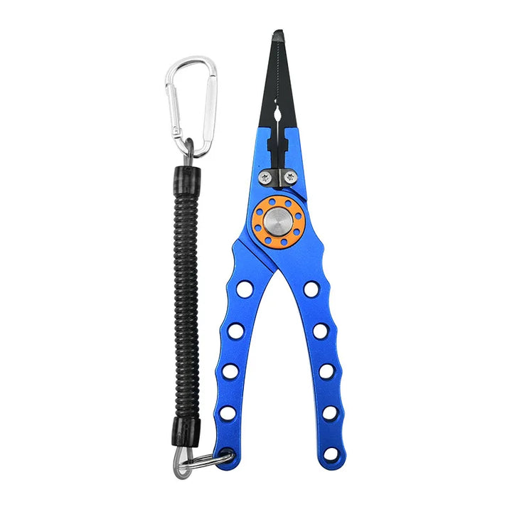 Multifunctional Fishing Pliers with Line Cutter and Hook Remover