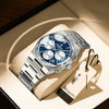 Color: White Steel Blue Face
