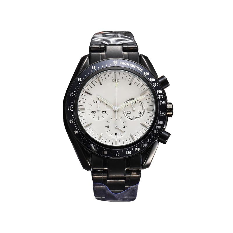 High Quality Steel Belt Quartz Timing European Men&