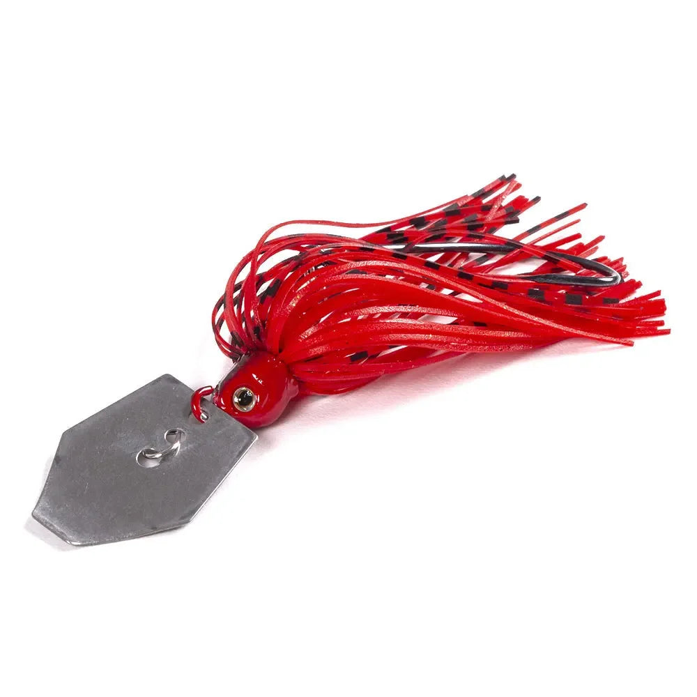 100mm 11g Metal Blade Fishing Lure with Rubber Skirt