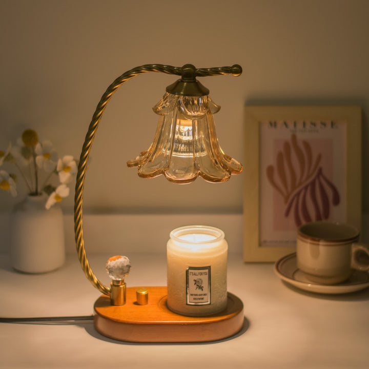 Retro Wax Melting Candle Warmer LED Table Lamp