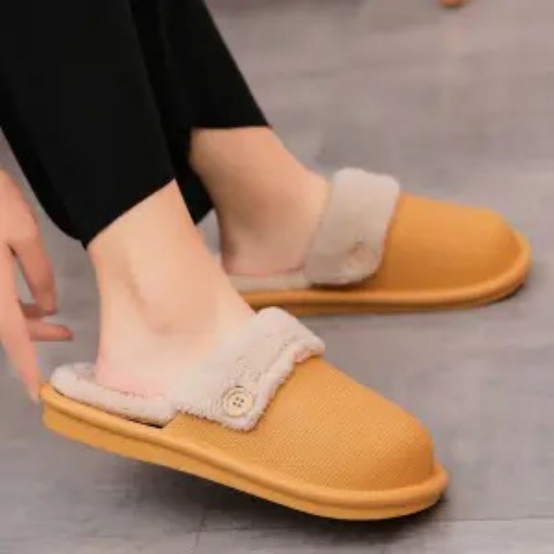 Thick Soled Anti Slip Warm Slippers