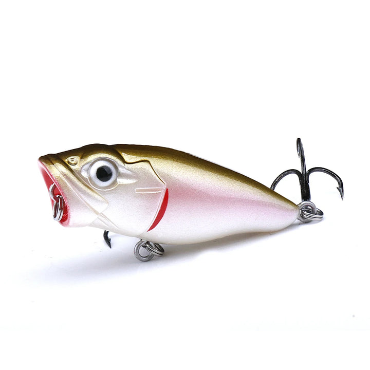 Mini Popper Fishing Lure for Topwater Action