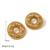 Item &amp; Stone Color: Earrings &amp; White Stones