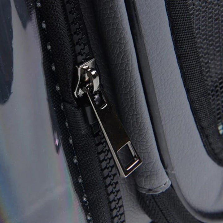 Transparent Foldable Cat Carrier Bag – Portable Pet Travel Pouch