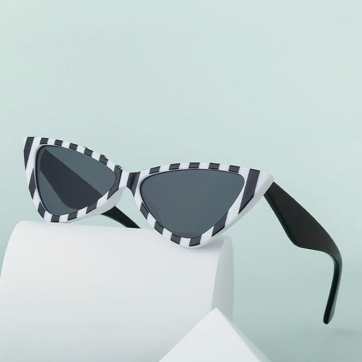 Rivet Cat Eye Sunglasses