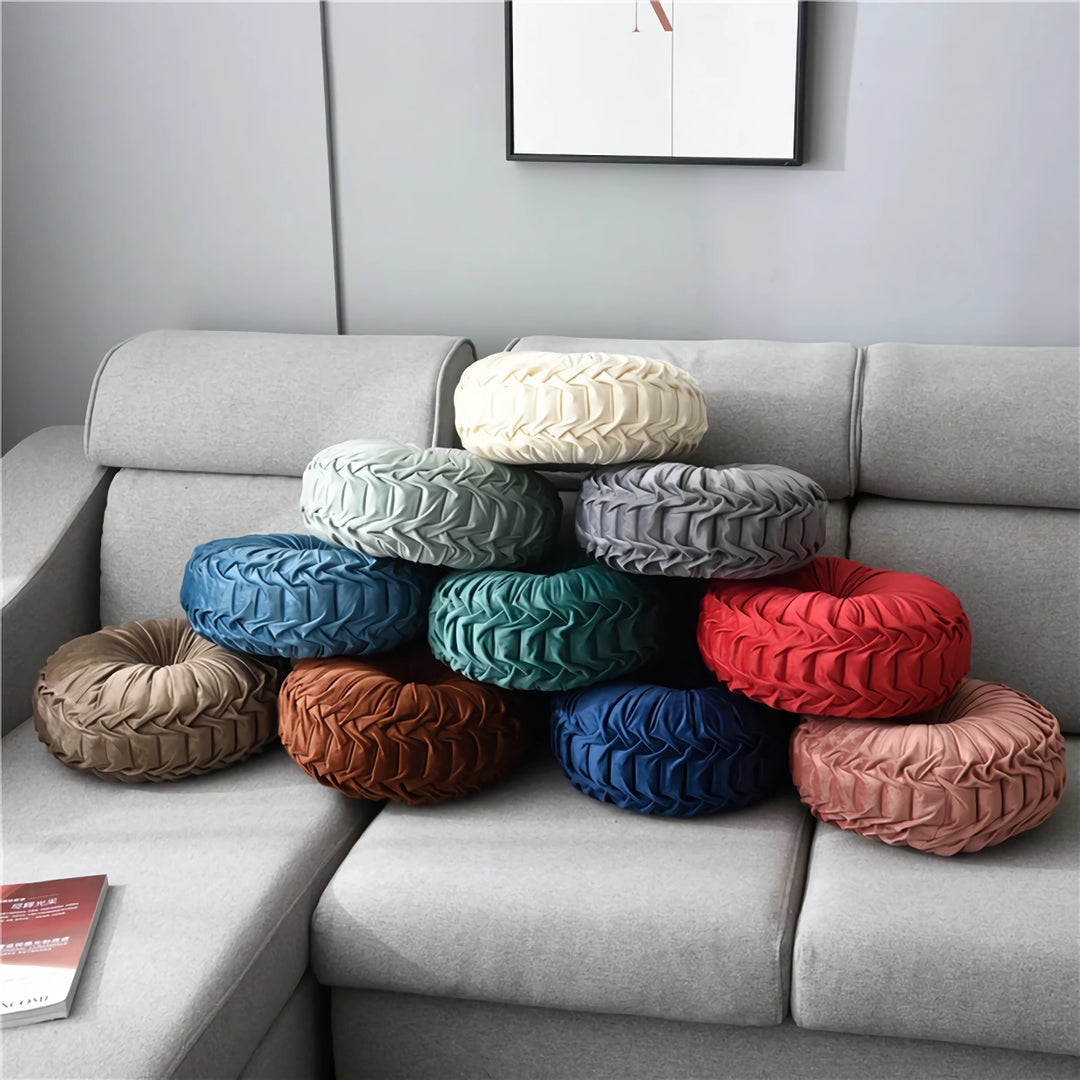 Round Throw Pillow for Home and Office