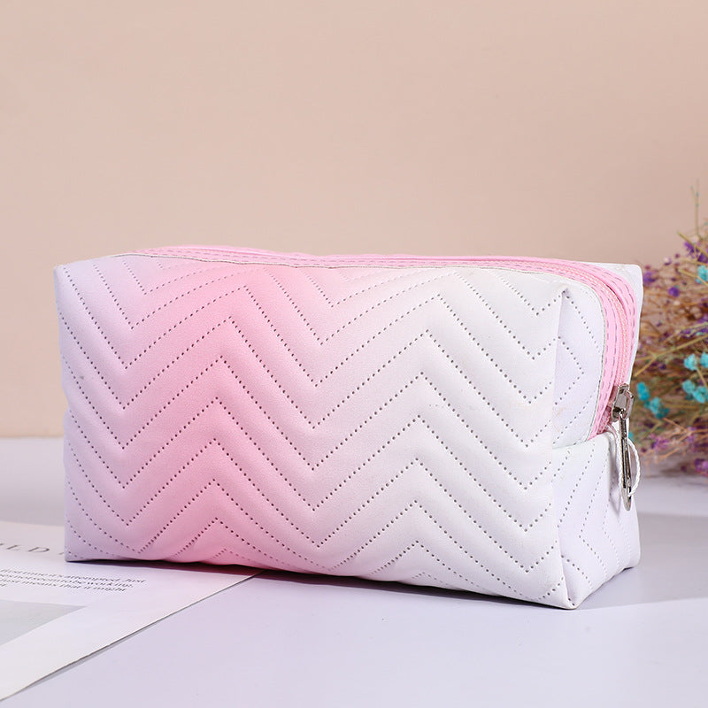 Gradient Color Makeup Bag for Women