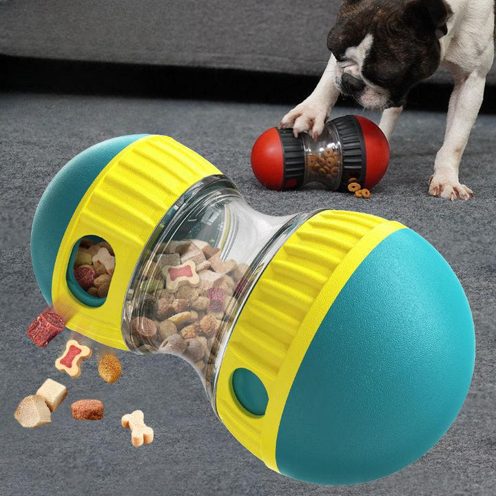 Interactive Dog Toy with Treat Dispenser - Rolling Ball