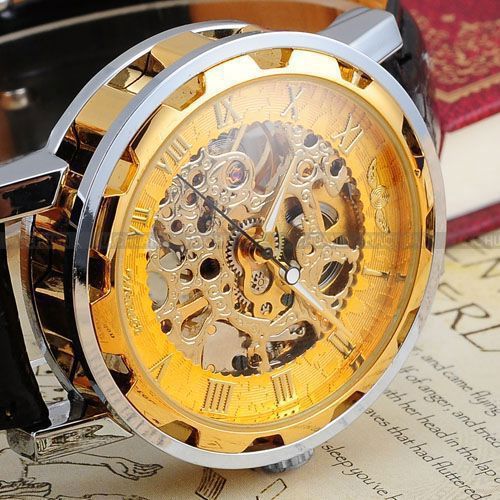 Hollow Mechanical Watch Men&
