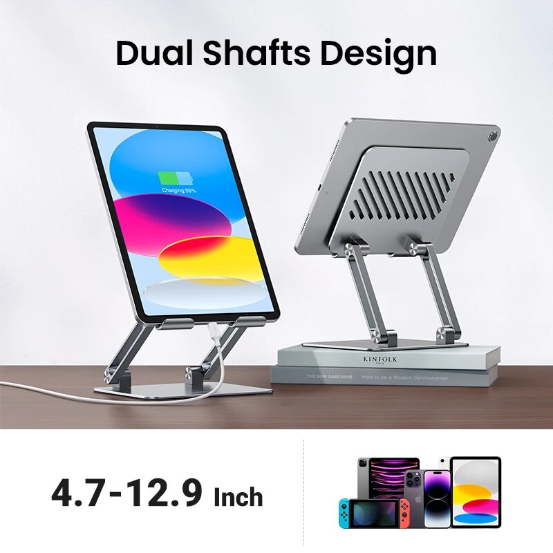 Adjustable Aluminum Tablet Stand