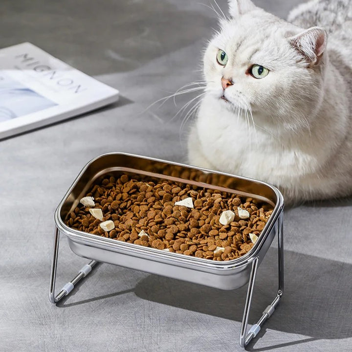 Non-Slip Stainless Steel Cat Bowl