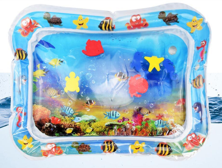 Baby Inflatable Water Mat, Infants Summer Beach Water Mat Patted Pad Water Cushion For Infants Toddlers Summer Fun Activity Play Toys Baby Pillows - Trendha