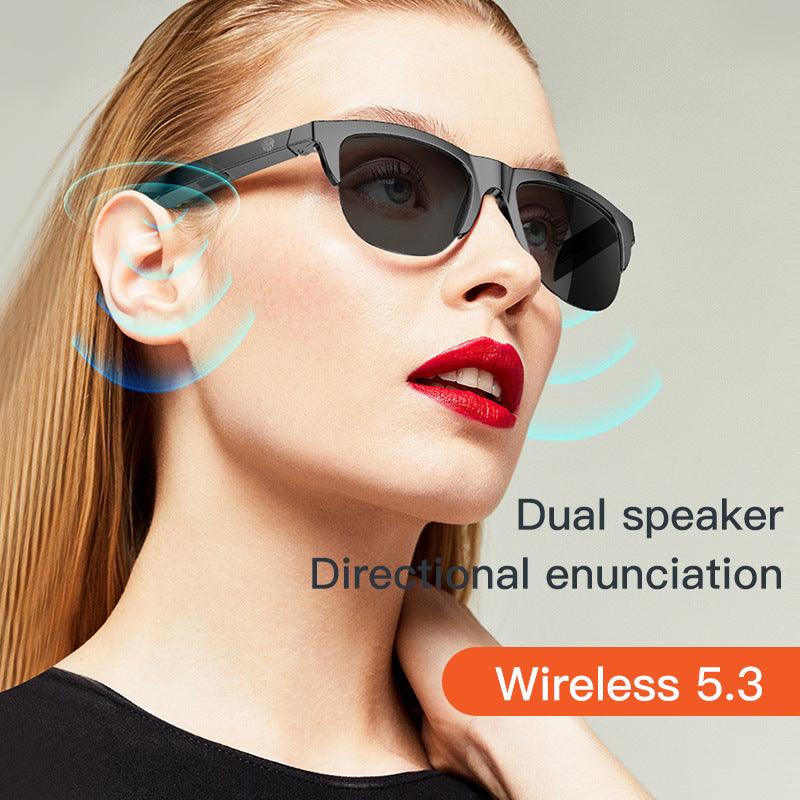 Intelligent Bluetooth Glasses Bone Conduction - Trendha