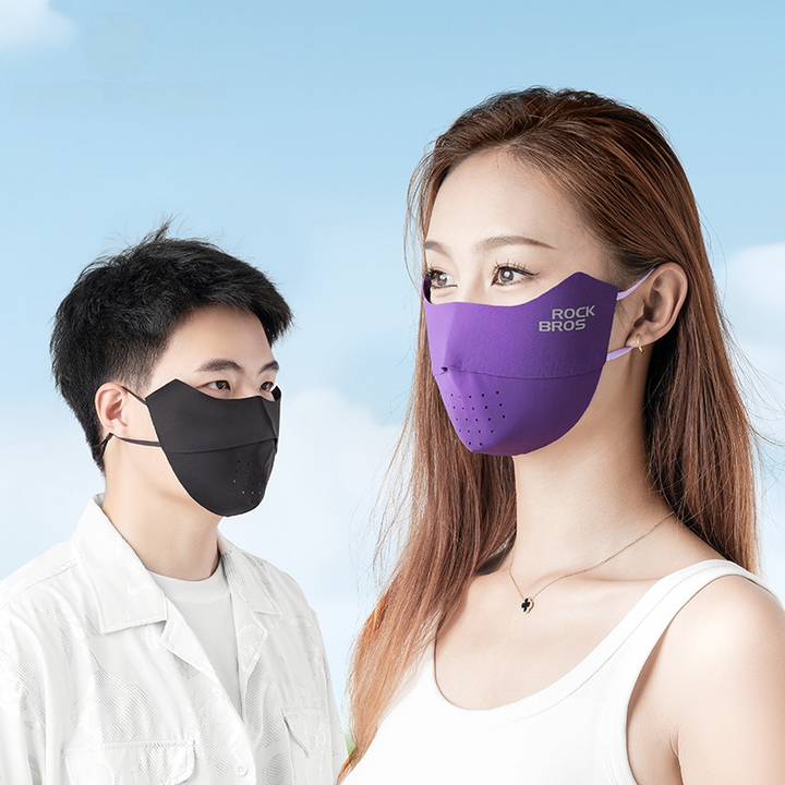 Ice Silk Face Mask: UPF50+ Sun Protection and Breathability for Outdoor Sports