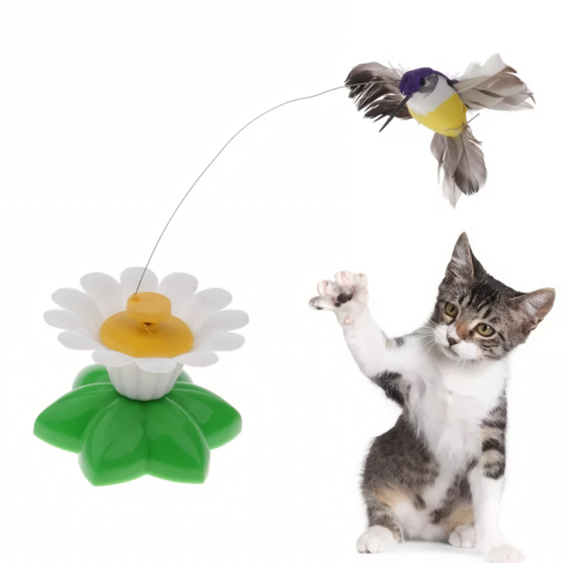 Electric Rotating Butterfly Cat Toy