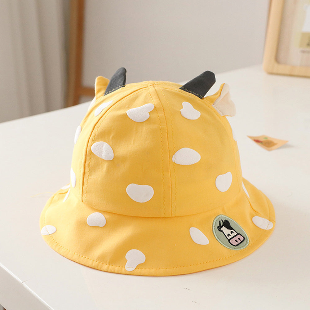 Cute Cow Pattern Kids Bucket Hat