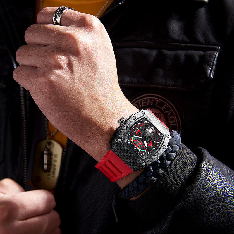 Trendy Waterproof Luminous Men&