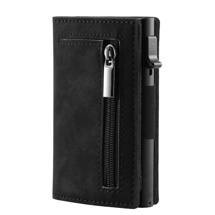 Men's Ultra-thin RFID Anti-theft Metal Card Sleeve