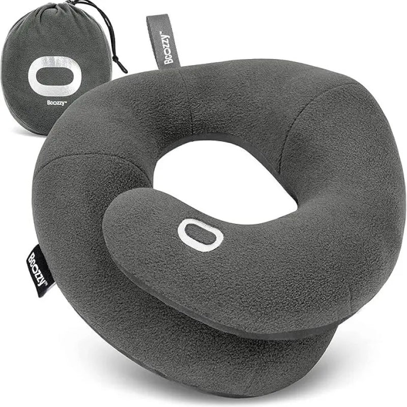 Travel Neck Pillow with Double Support for Ultimate Comfort