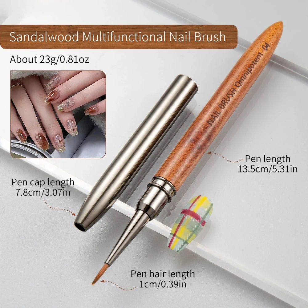 Reusable Nail Liner Brush