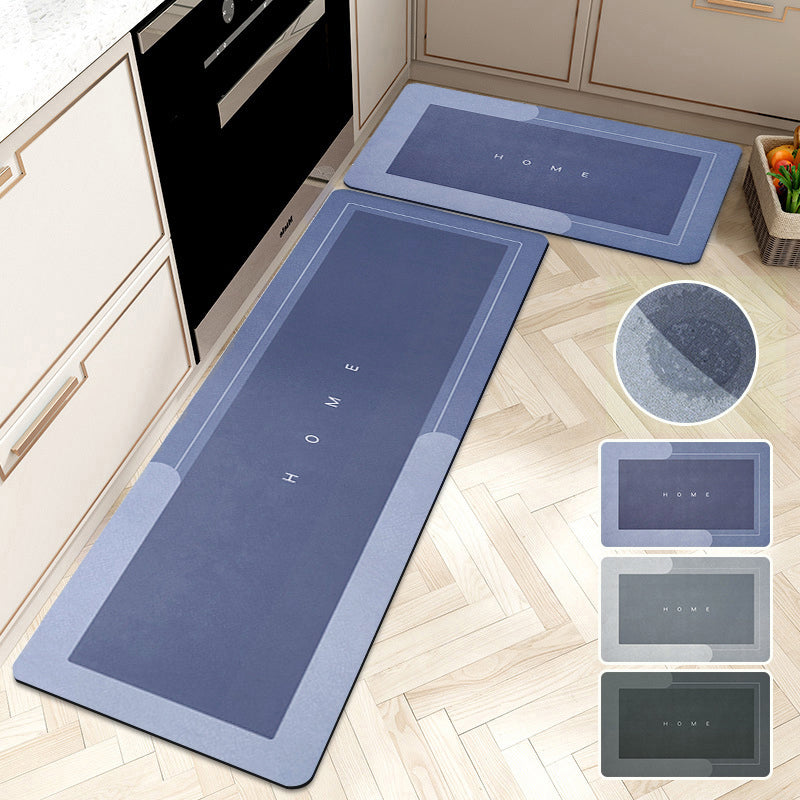 Super Absorbent Non-Slip Diatomite Kitchen Mat