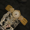 Color: Gold Strap White Noodles