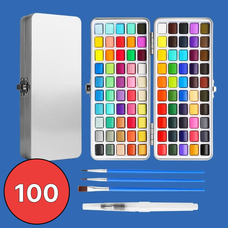 Solid Watercolor Paint Set