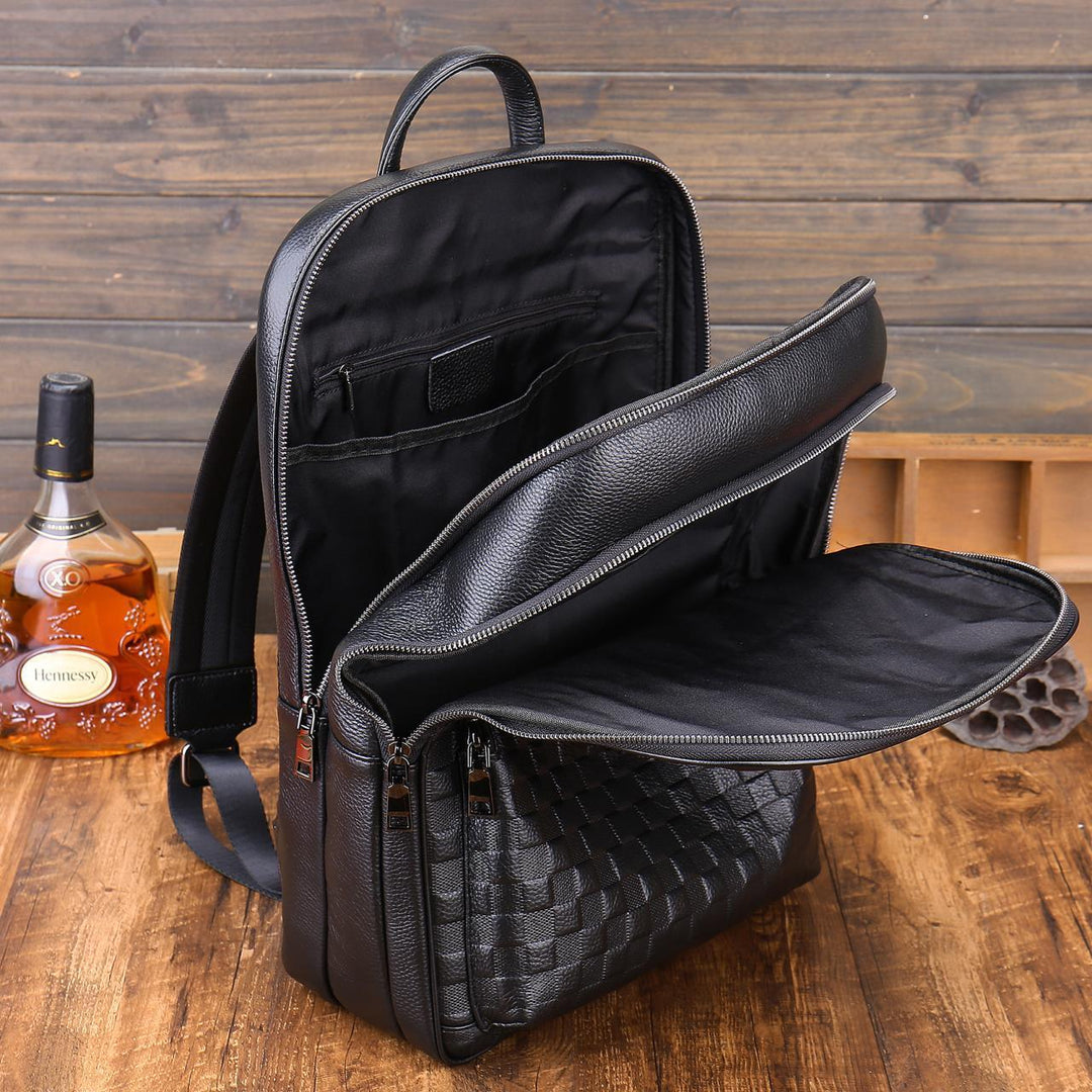 Large Capacity Genuine Leather Fashion High-grade Men's Bag