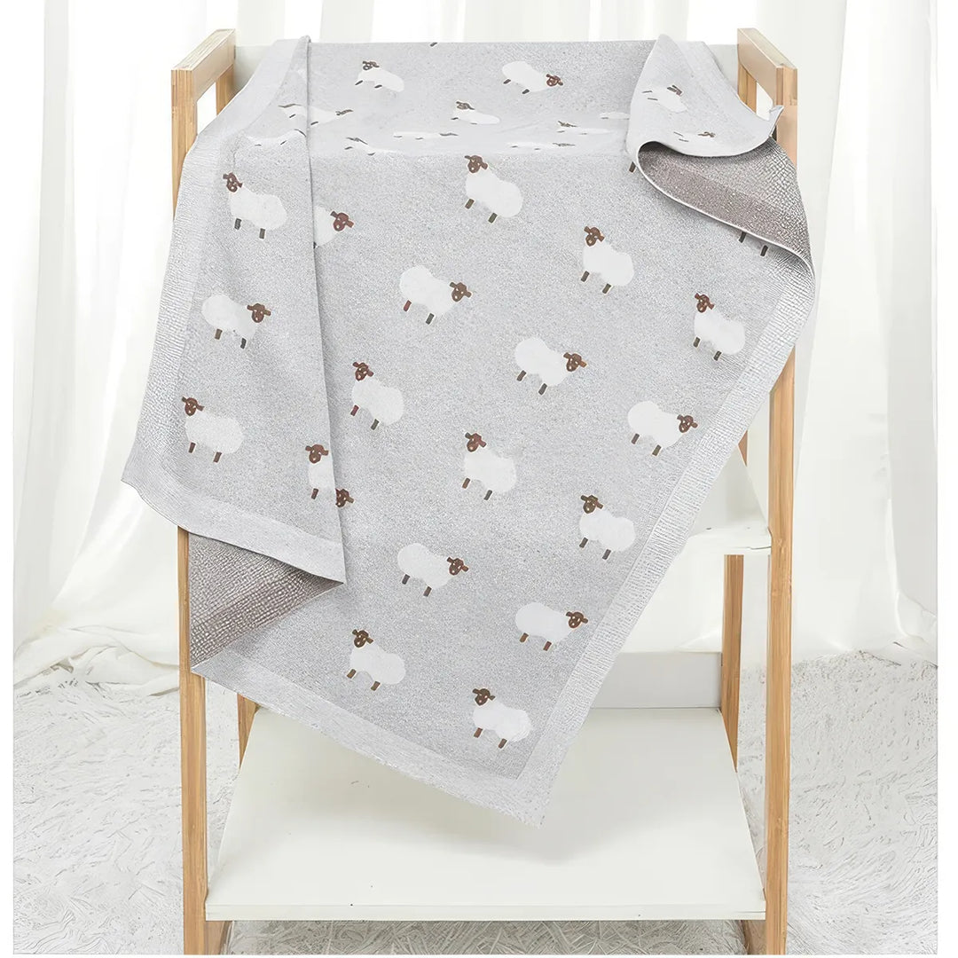Cozy Cotton Baby Blanket - Soft, Warm, and Adorable!