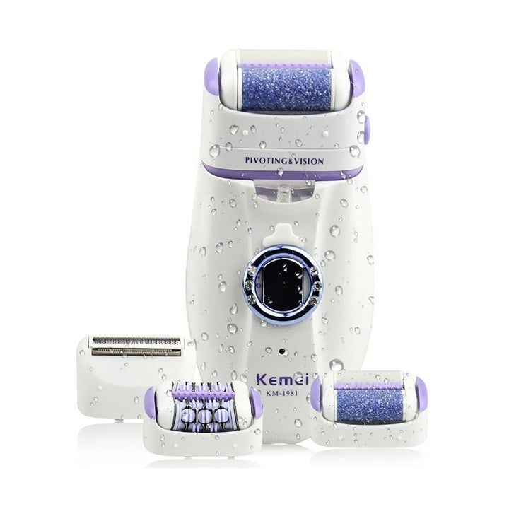 3-in-1 Electric Epilator and Shaver for Women