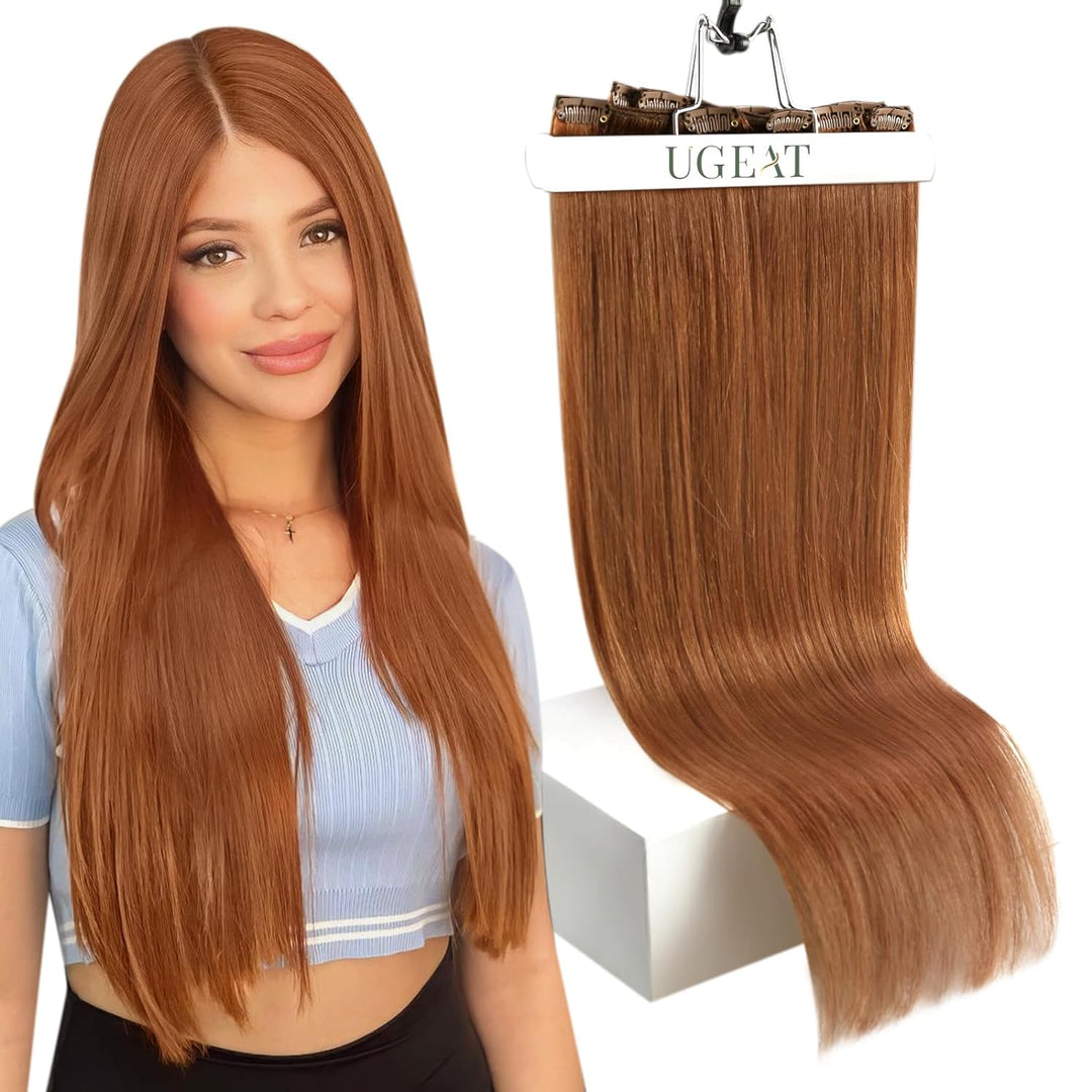 12-inch Clip-In Human Hair Extensions