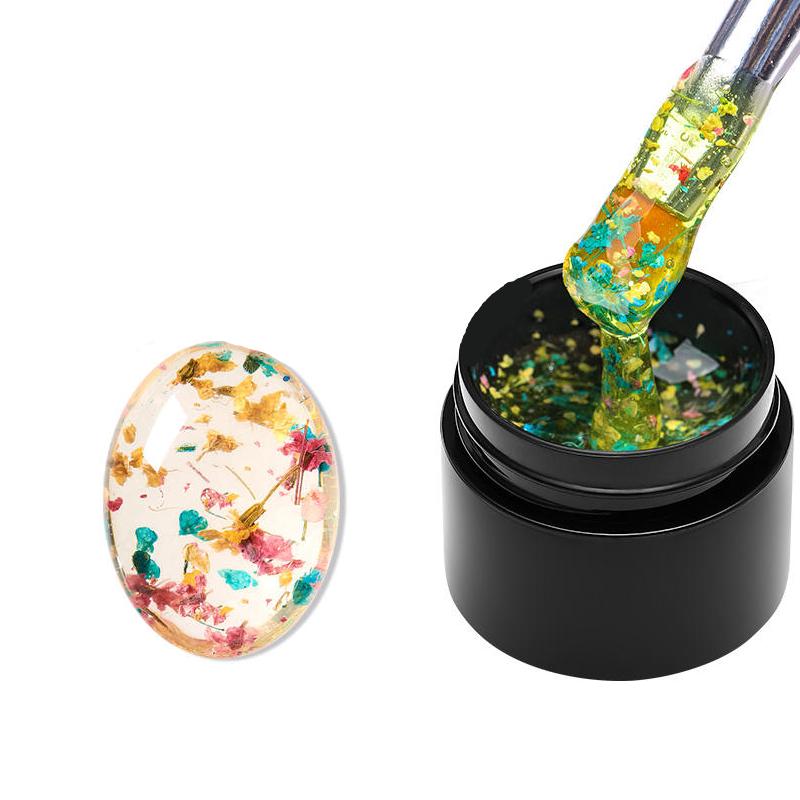 Dried Flower Gel Nail Polish