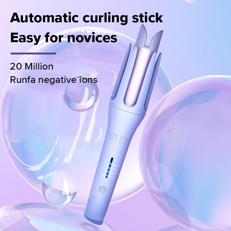 Auto Rotating Ceramic Hair Curler