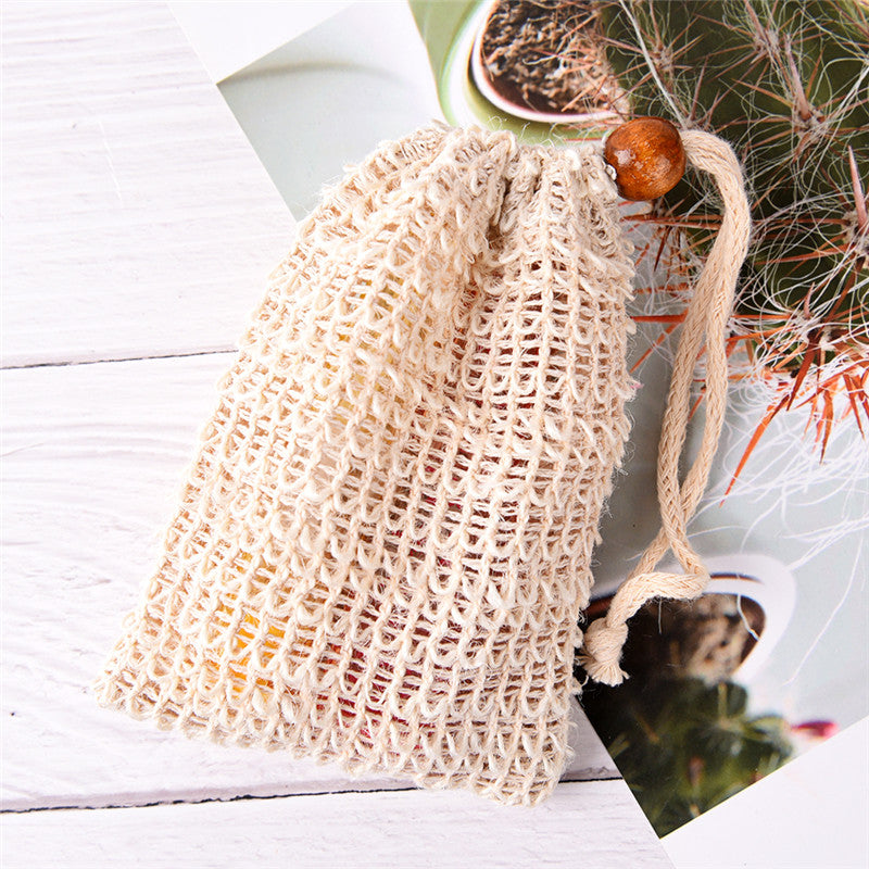 Eco-Friendly Sisal Soap Saver Pouch