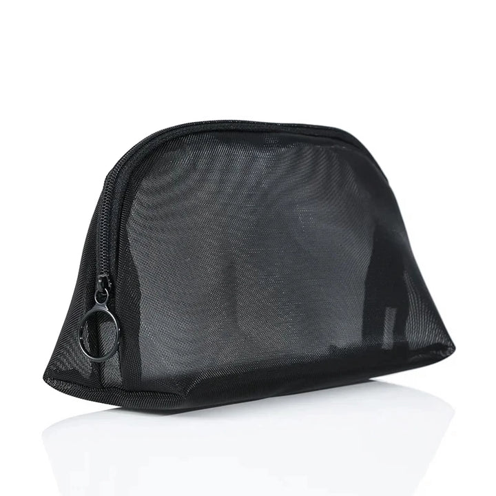 Transparent Mesh Makeup Bag