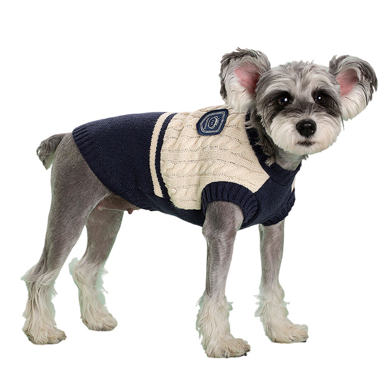 College Style Pet Sweater