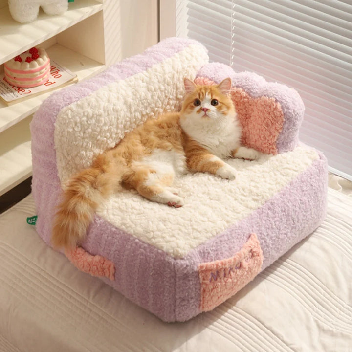 Cozy Cat Cake Sofa Bed