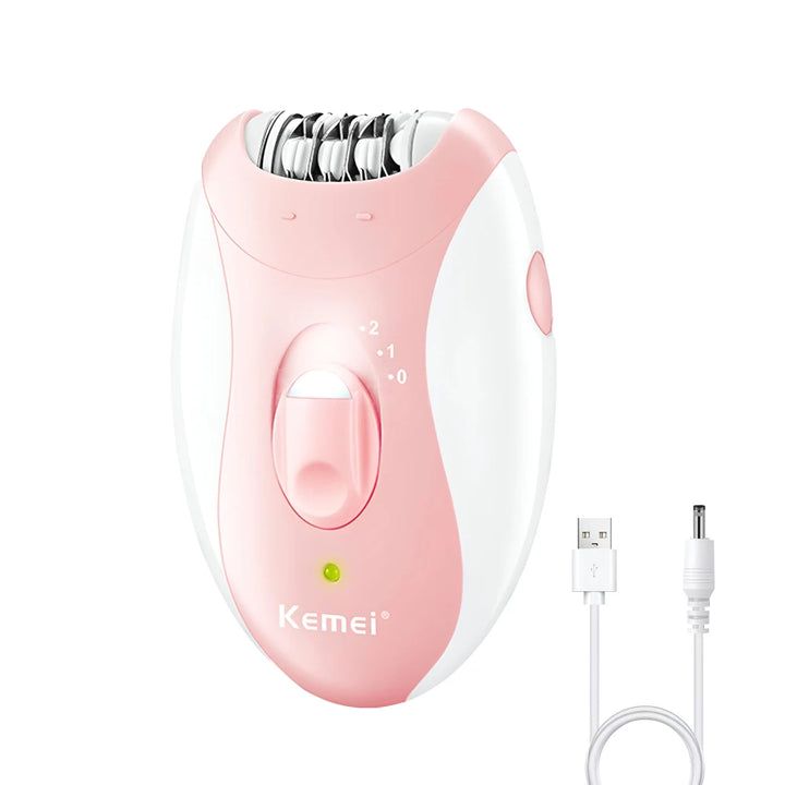 Rechargeable Women Epilator and Facial Hair Remover